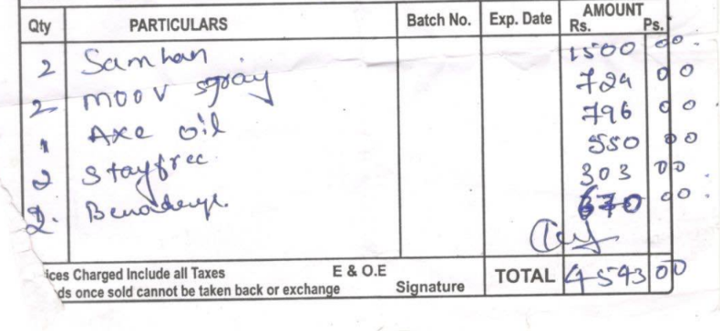 image_14 PHARMACY BILL